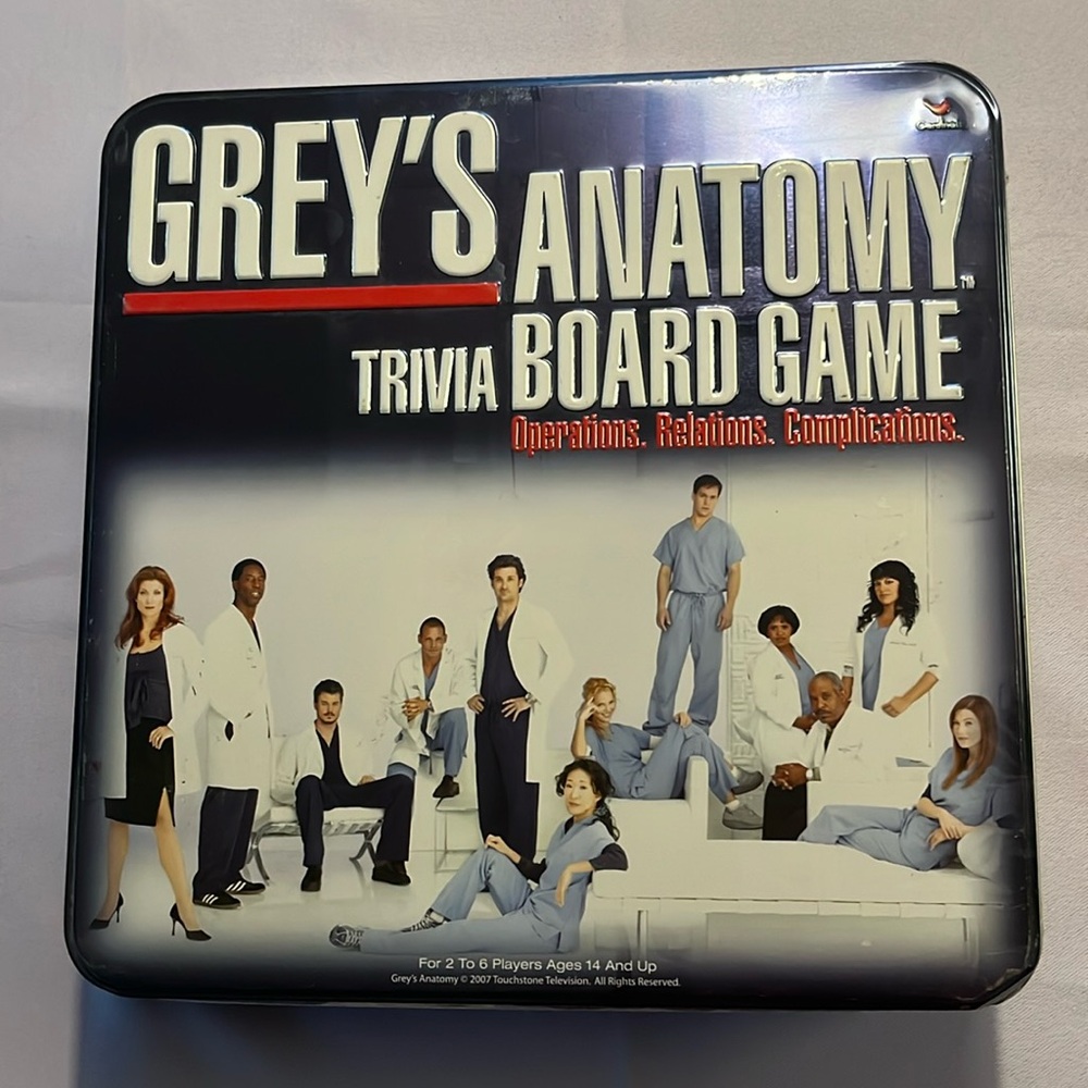 Grey’s Anatomy board game